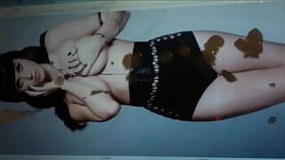 Sexy Katy Perry cum tribute porn video